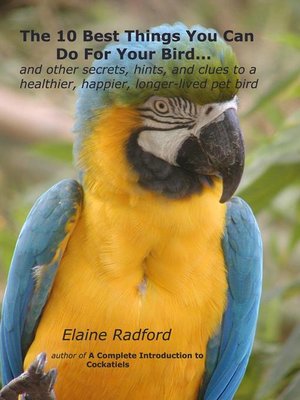 cover image of The 10 Best Things You Can Do For Your Bird